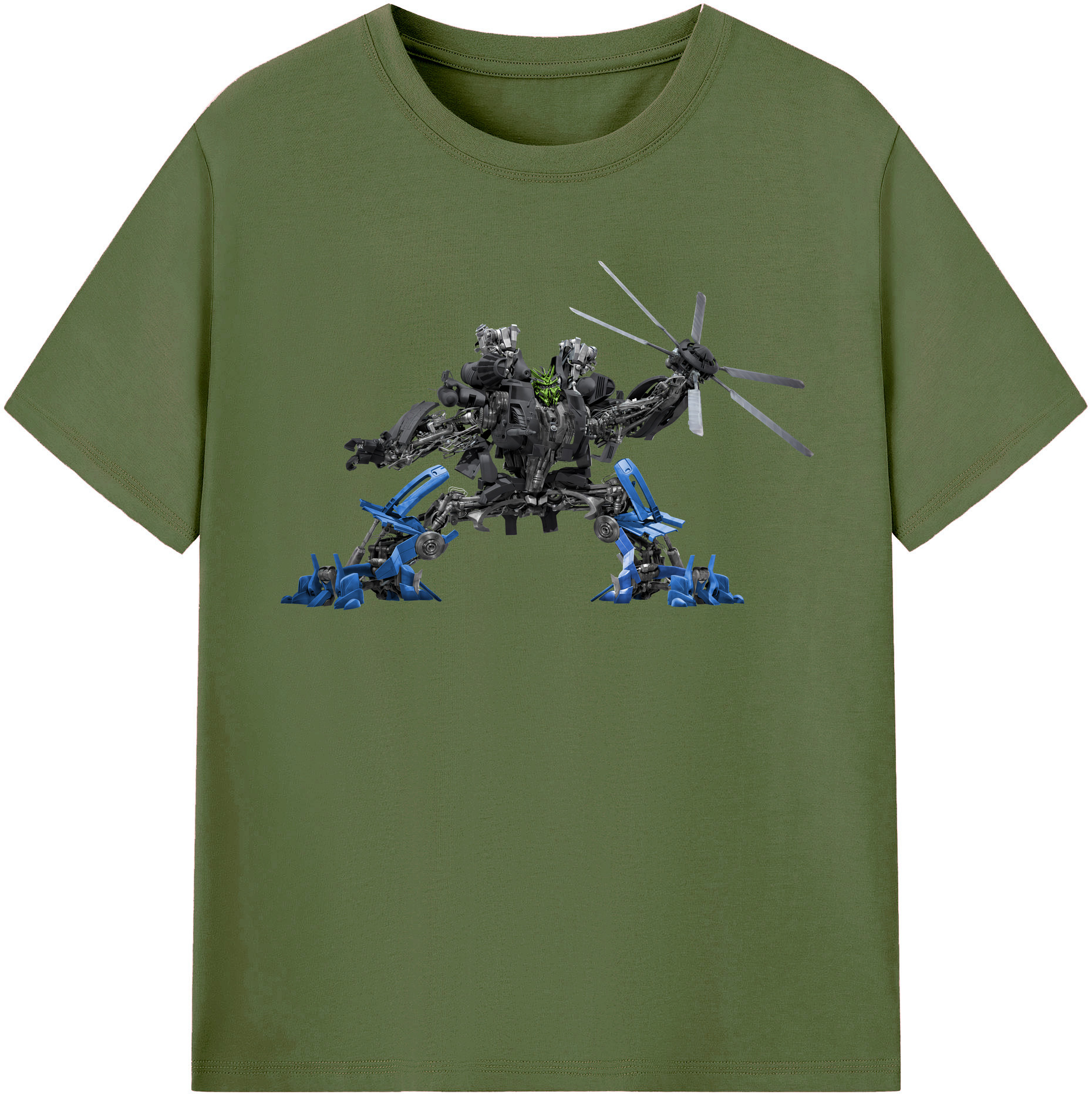 （画像用） Transformers トランスフォーマー 綿100％半袖Tシャツ（フロントプリント）